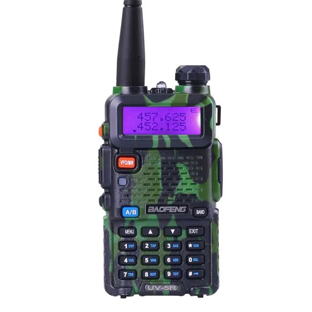 BaoFeng UV - 5R Walkie Talkie Professional CB Radio Baofeng UV5R Transceiver 128CH 5W VHF&UHF Handheld UV 5R For Hunting Radio - PhoneStyle