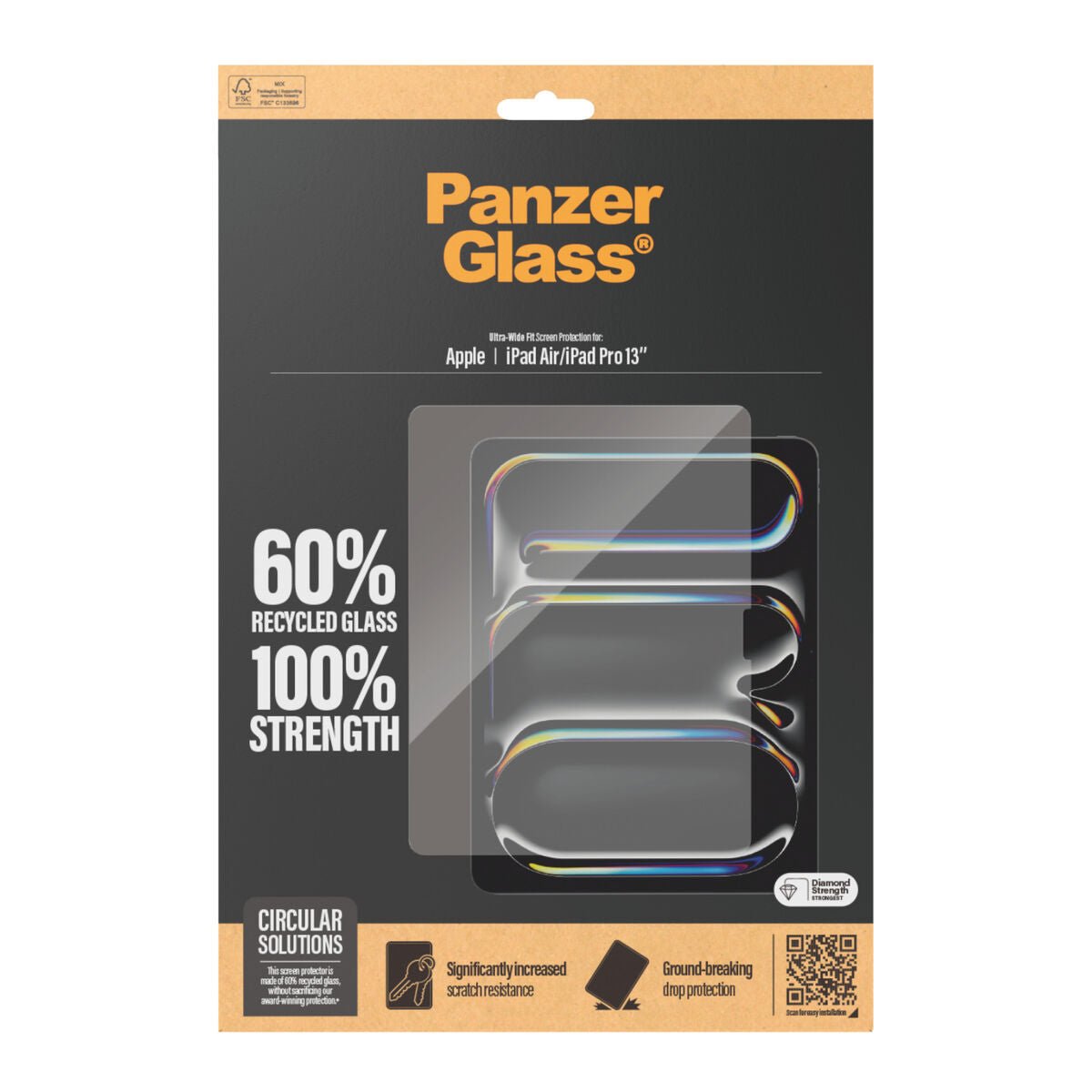 Tablet Screen Protector Panzer Glass 2835 Apple - PhoneStyle