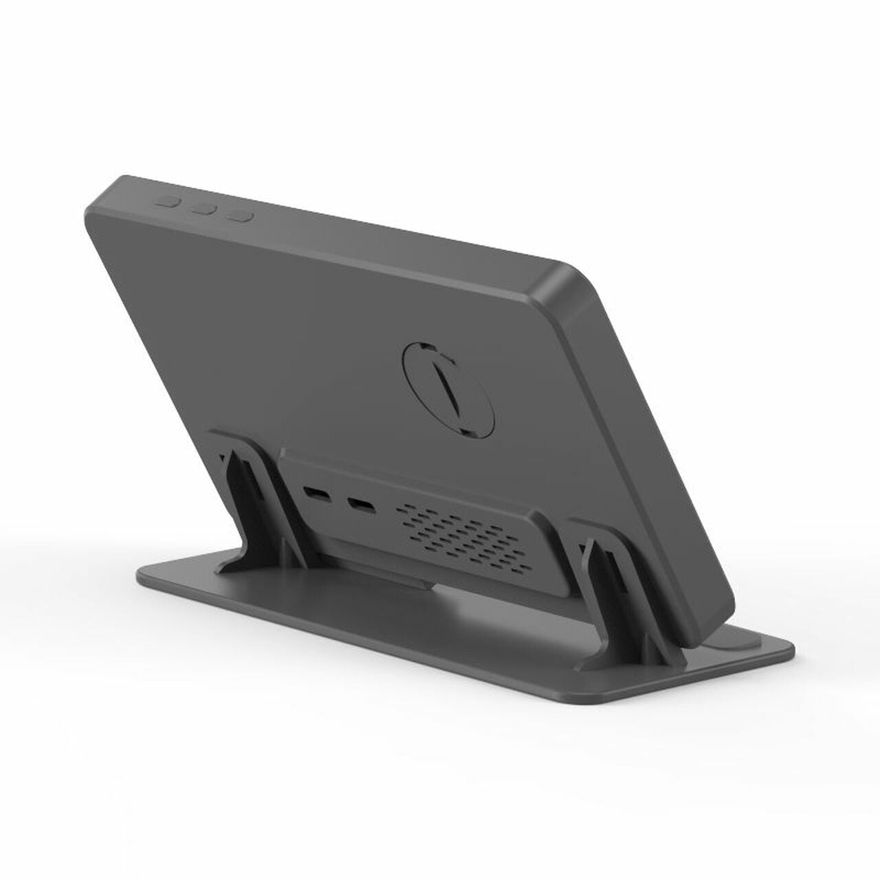 2 - in - 1 wireless charging time display alarm clock 15W thermometer wireless charging - PhoneStyle