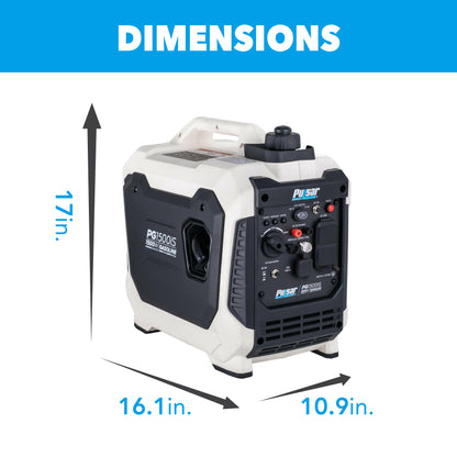 Pulsar PG1202s 1200W Peak 900W Rated Portable Gas-Powered Generator