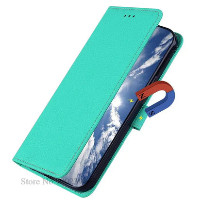 SE2 SE3 Luxury Leather Wallet Case For iPhone SE 2020 Case SE 2 Shockproof Silicon Flip Case for iPhone SE 2022 Case SE 3 Fundas
