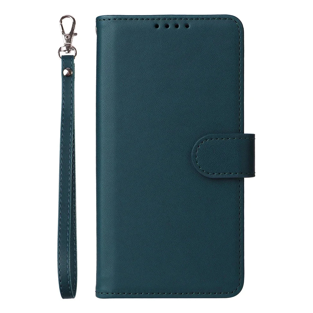 Detachable Magnetic Case for Iphone 16 15 14 13 12 11 Pro Max Mini XR X XS 6 6s 7 8 Plus SE RFID Protect Leather Wallet Cover