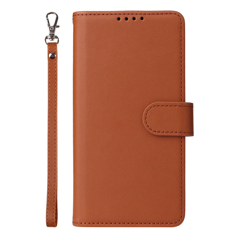 Detachable Magnetic Case for Iphone 16 15 14 13 12 11 Pro Max Mini XR X XS 6 6s 7 8 Plus SE RFID Protect Leather Wallet Cover