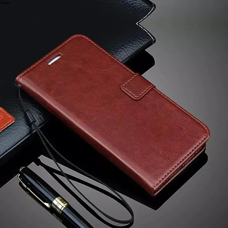 Card Holder Leather Case for Huawei Mate 10 Lite Pu Leather Flip Cover Retro Wallet Phone Bag Fitted Case Business Fundas Coque