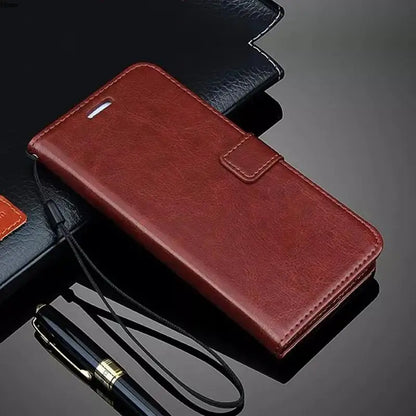 Card Holder Leather Case for Huawei Mate 10 Lite Pu Leather Flip Cover Retro Wallet Phone Bag Fitted Case Business Fundas Coque