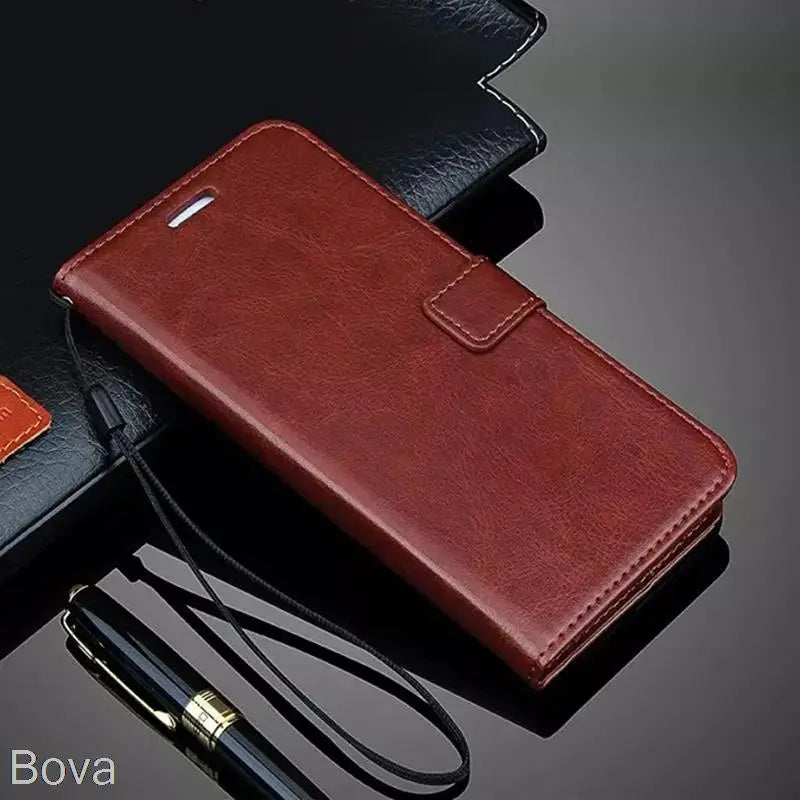 Card Holder Leather Case for Huawei Mate 10 Lite Pu Leather Flip Cover Retro Wallet Phone Bag Fitted Case Business Fundas Coque