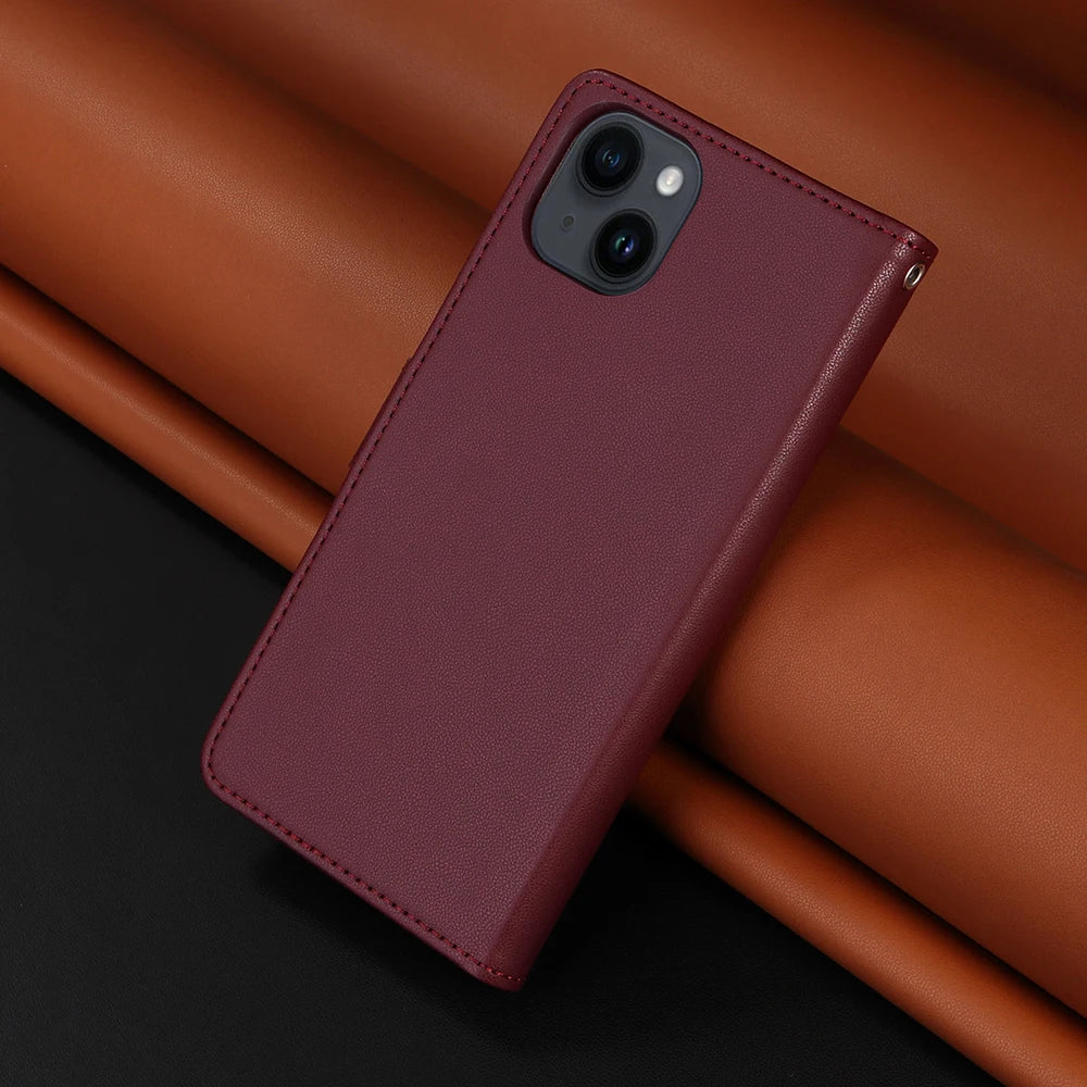 Detachable Magnetic Case for Iphone 16 15 14 13 12 11 Pro Max Mini XR X XS 6 6s 7 8 Plus SE RFID Protect Leather Wallet Cover