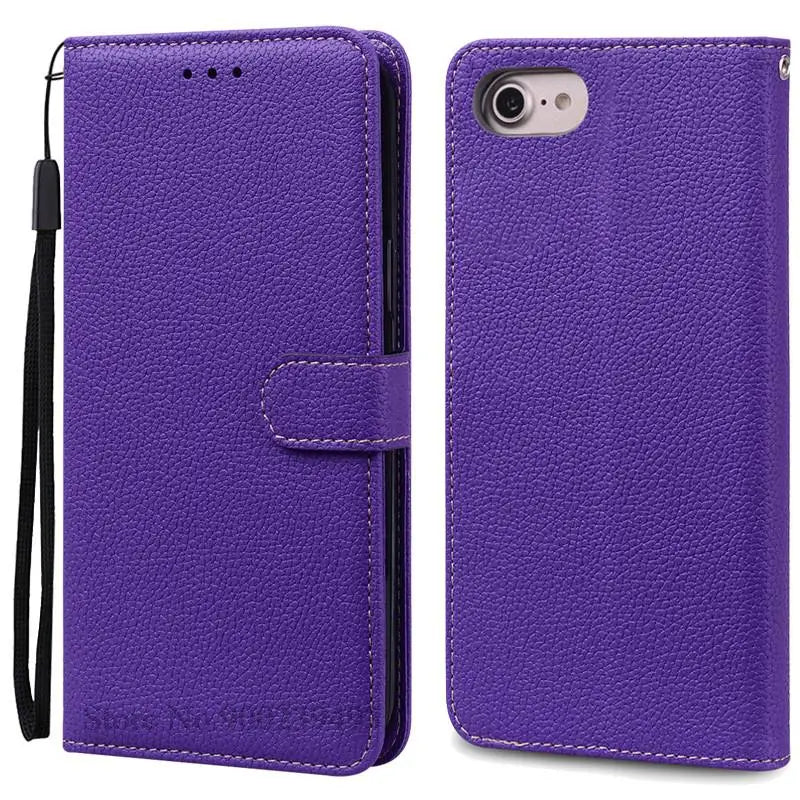 SE2 SE3 Luxury Leather Wallet Case For iPhone SE 2020 Case SE 2 Shockproof Silicon Flip Case for iPhone SE 2022 Case SE 3 Fundas