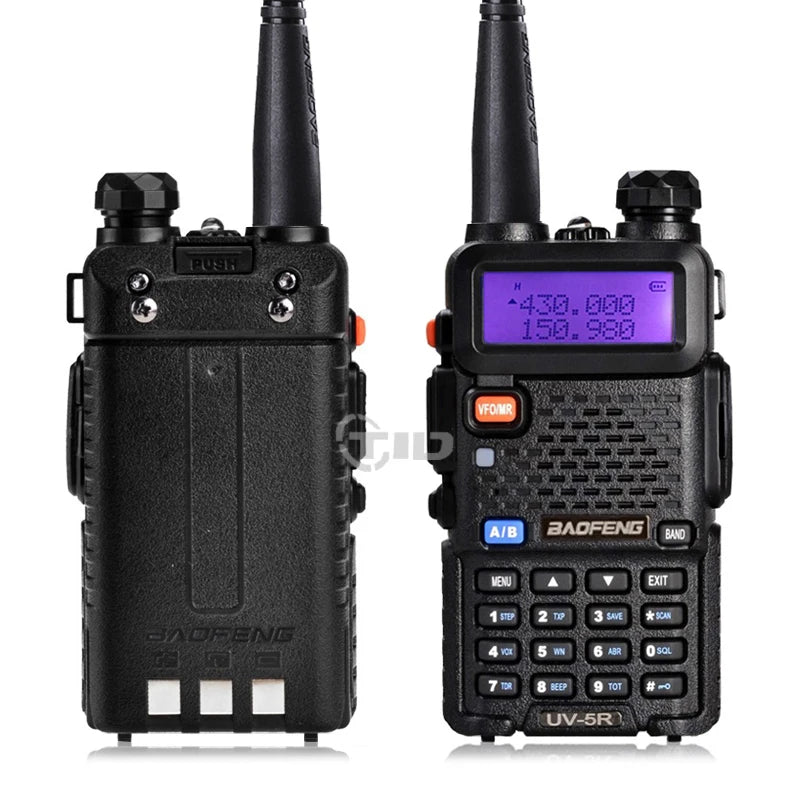 BaoFeng UV - 5R Walkie Talkie VHF/UHF136 - 174Mhz&400 - 520Mhz Dual Band Two way radio Baofeng uv 5r Portable Walkie talkie uv5r - PhoneStyle