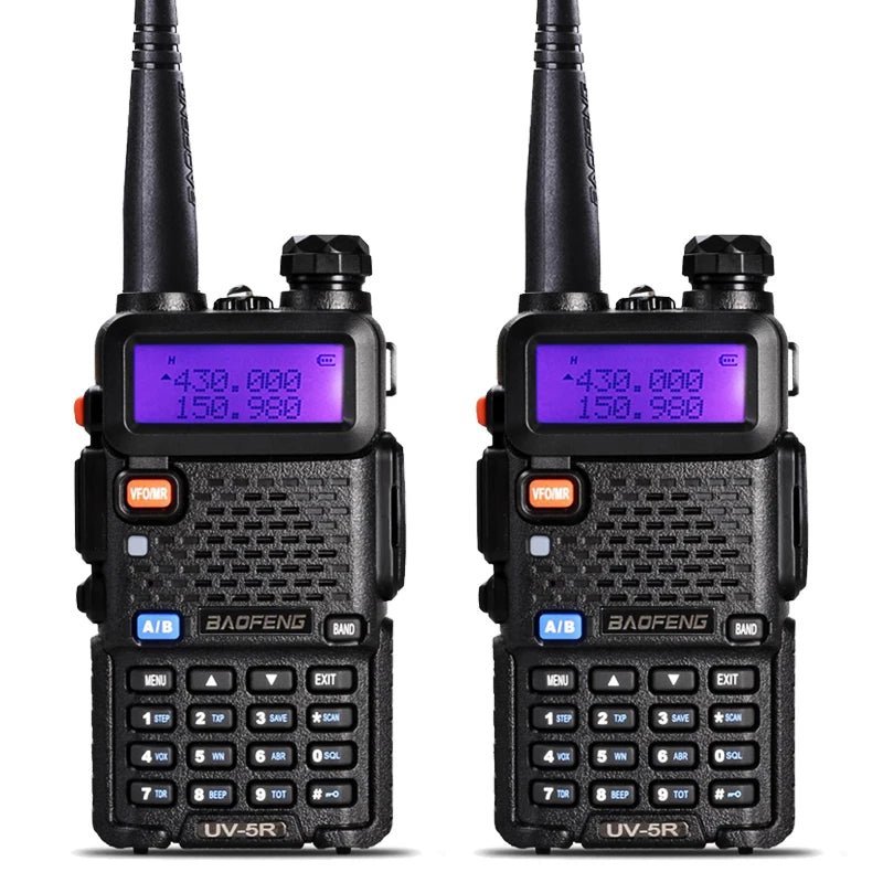 BaoFeng UV - 5R Walkie Talkie VHF/UHF136 - 174Mhz&400 - 520Mhz Dual Band Two way radio Baofeng uv 5r Portable Walkie talkie uv5r - PhoneStyle