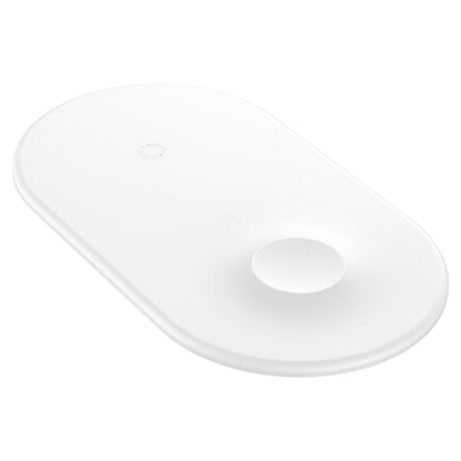 Baseus 2 in 1 Wireless Charger Pad For Apple Watch iPhone X Xs Max XR Desktop Fast Wireless Charging Charger Born for Apple Fans - PhoneStyle