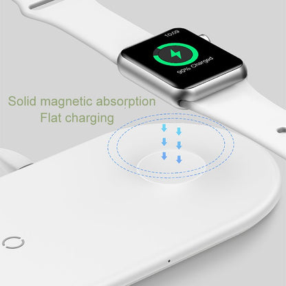 Baseus 2 in 1 Wireless Charger Pad For Apple Watch iPhone X Xs Max XR Desktop Fast Wireless Charging Charger Born for Apple Fans - PhoneStyle