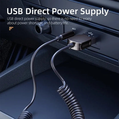 Essager Bluetooth Audio Receiver Dongle USB To 3.5mm Jack Car Audio Aux Bluetooth 5.0 Handsfree Kit For Car Receiver BT Transmit - PhoneStyle