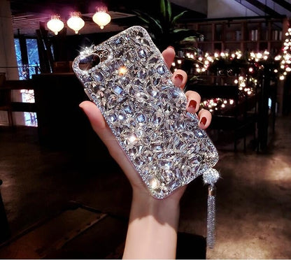 For Huawei P8 P9 P10 P20 Lite Plus Mate 7 8 9 10 Pro Luxury Glitter Back Cover Crystal Bling Diamond rhinestone Phone case - PhoneStyle