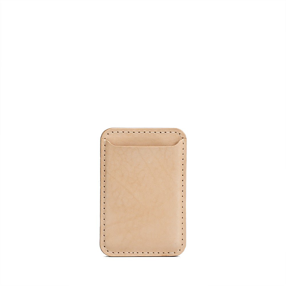 Full - Grain Leather MagSafe wallet - Classic - PhoneStyle
