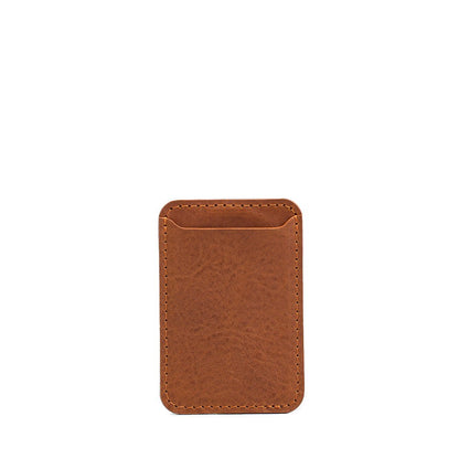 Full - Grain Leather MagSafe wallet - Classic - PhoneStyle