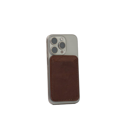 Full - Grain Leather MagSafe wallet - Classic - PhoneStyle