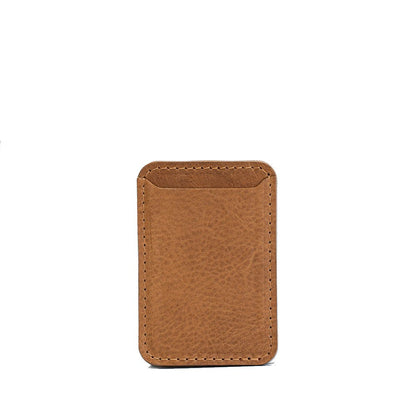 Full - Grain Leather MagSafe wallet - Classic - PhoneStyle