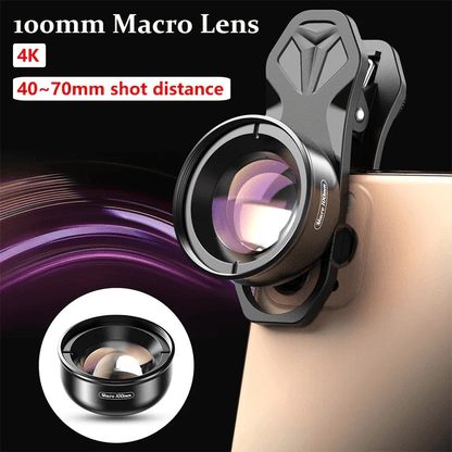 High - Definition Macro Flower Jewelry Lens Shooting Wide Angle Fisheye Telephoto Macro External Mobile Phone Lens - PhoneStyle