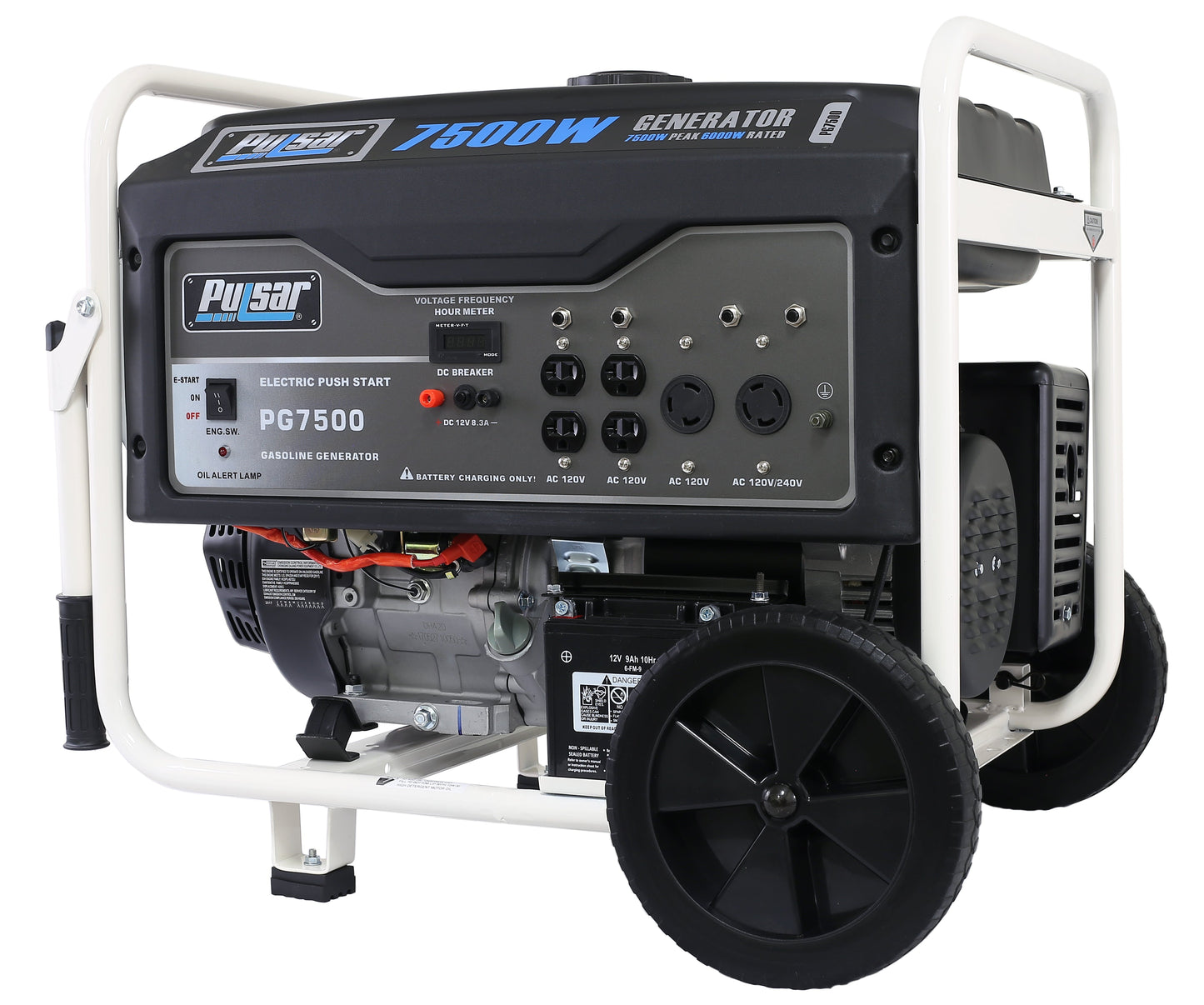 Pulsar 7500W Gas Powered Generator