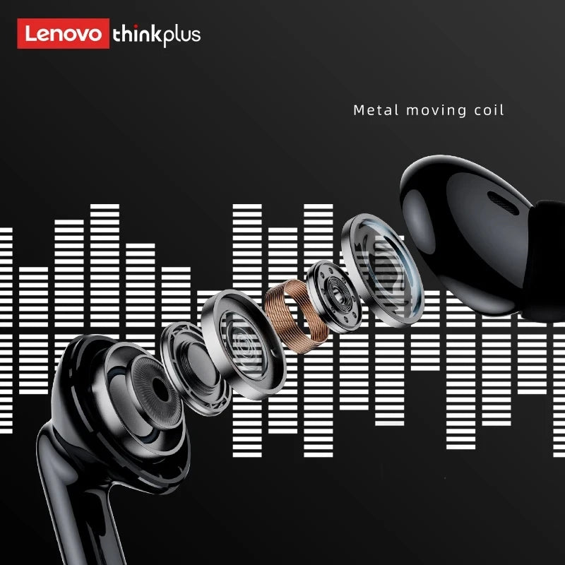 Lenovo Thinkplus XT88 in Ear Bluetooth Earphones with Dual Microphones, Stereo Noise Reduction, Bass HIFI Touch Earphones - PhoneStyle