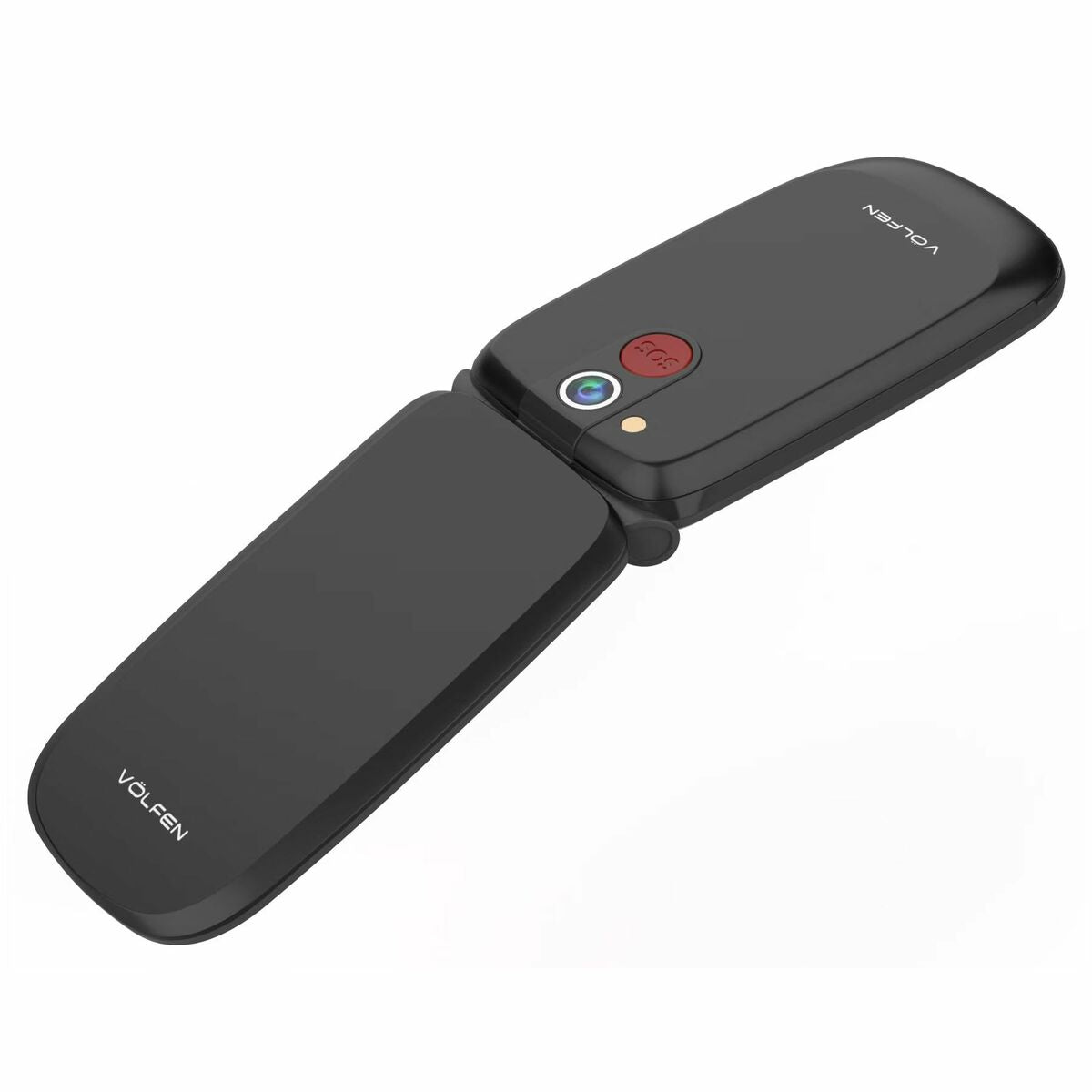 Mobile telephone for older adults Volfen ASTRO FLIP Black 48 MB 2,8" 4G - PhoneStyle