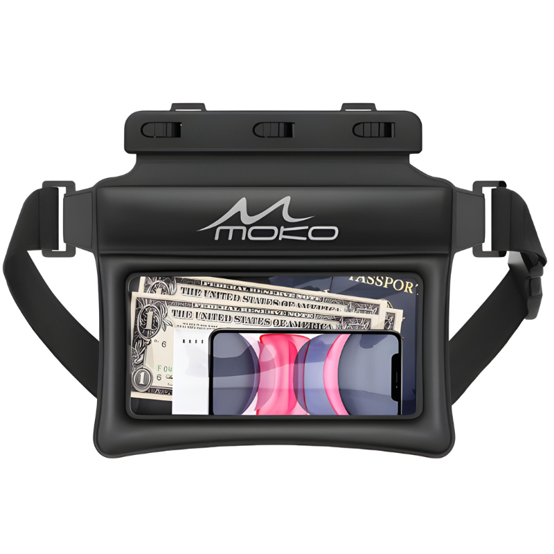 Waterproof Floating Phone Pouch Dry Bag for Water Sports-0