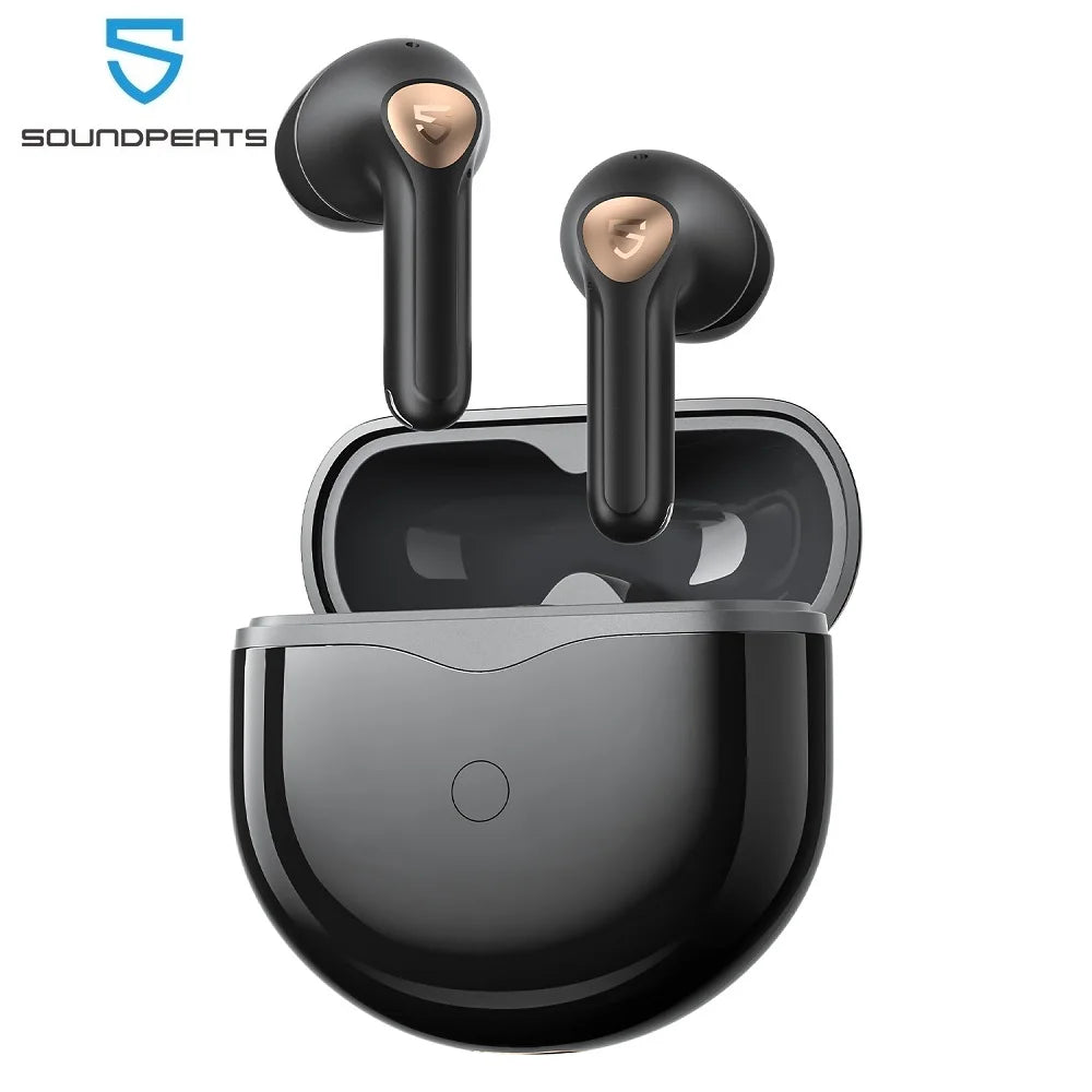 SoundPEATS Air4 Lite Bluetooth 5.3 Wireless Earphone Hi - Res Audio AI call Noise Reduction Eearbuds Support Multipoint Connection - PhoneStyle