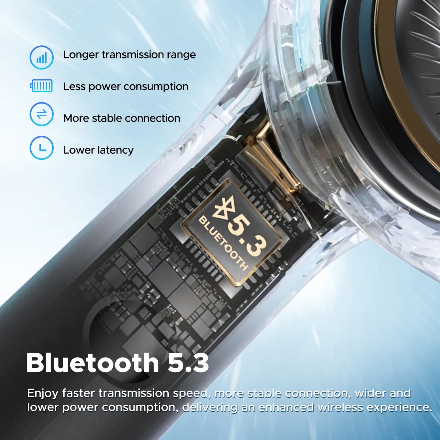 SoundPEATS Air4 Lite Bluetooth 5.3 Wireless Earphone Hi - Res Audio AI call Noise Reduction Eearbuds Support Multipoint Connection - PhoneStyle