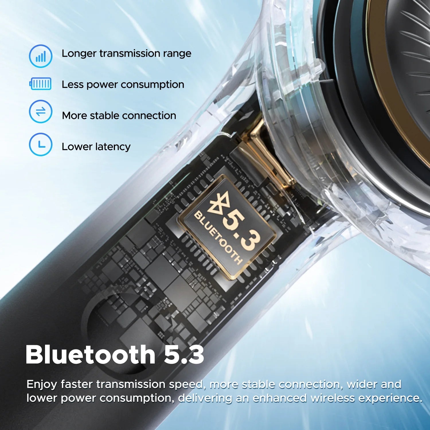 SoundPEATS Air4 Lite Bluetooth 5.3 Wireless Earphone Hi - Res Audio AI call Noise Reduction Eearbuds Support Multipoint Connection - PhoneStyle