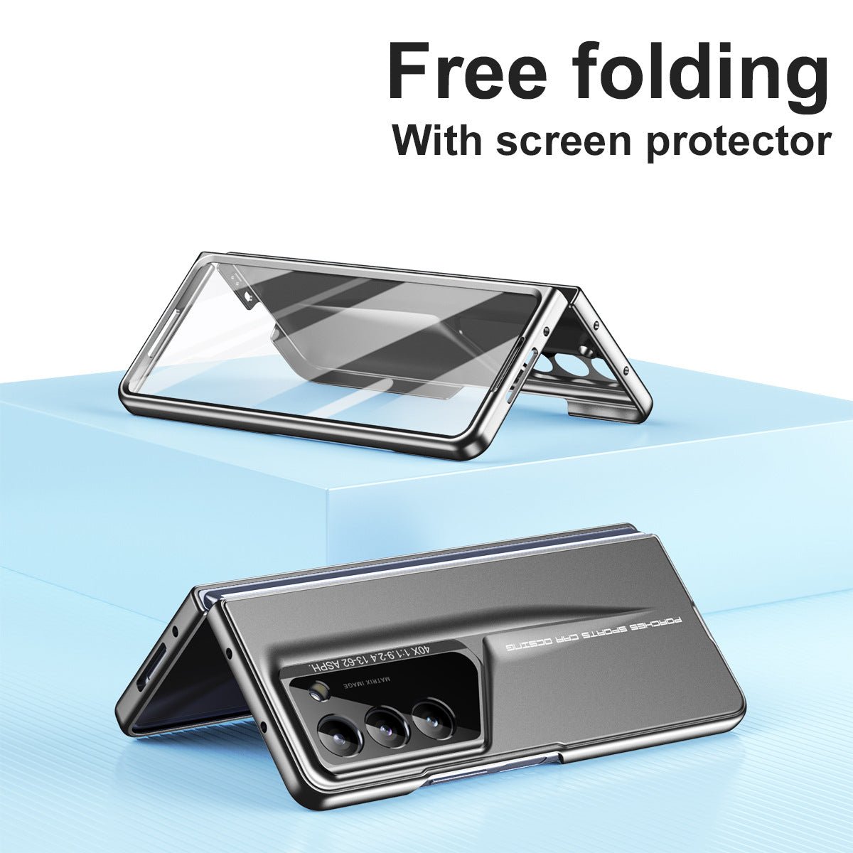 Suitable for Samsung ZFold 6 phone case FOLD5 folding screen protector protective film integrated anti drop case - PhoneStyle