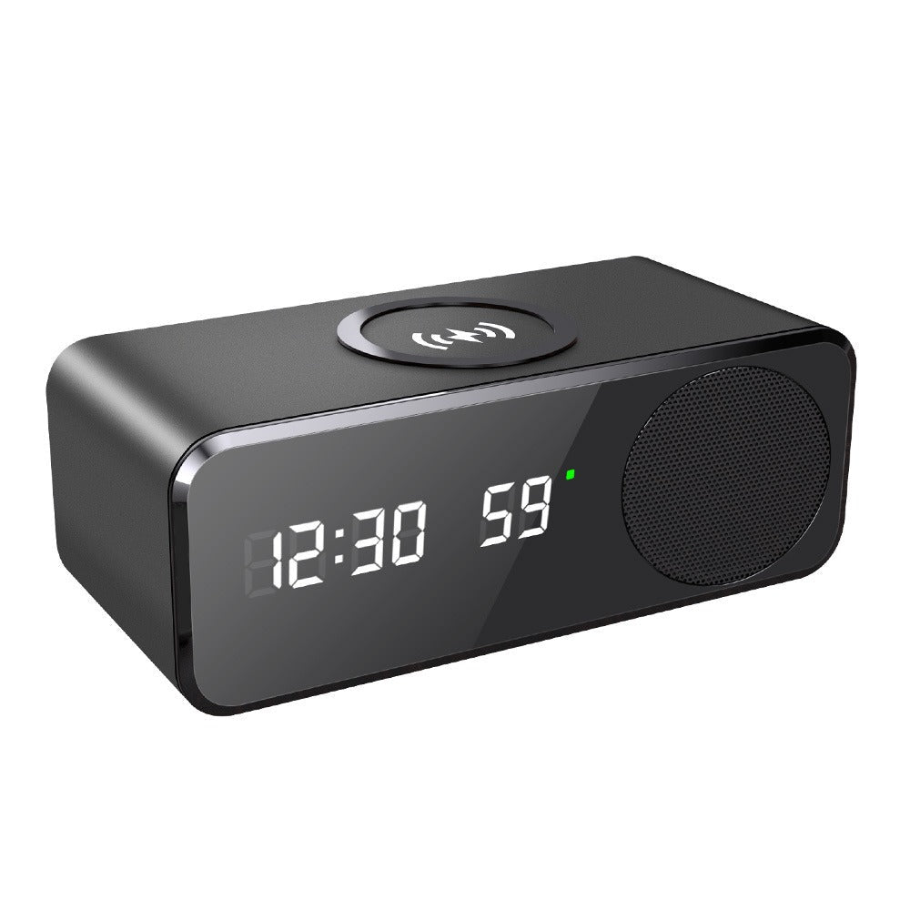 Time display wireless charging Bluetooth speaker compatible clock function thermometer wireless - PhoneStyle