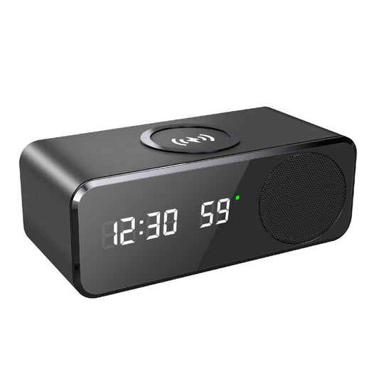 Time display wireless charging Bluetooth speaker compatible clock function thermometer wireless - PhoneStyle