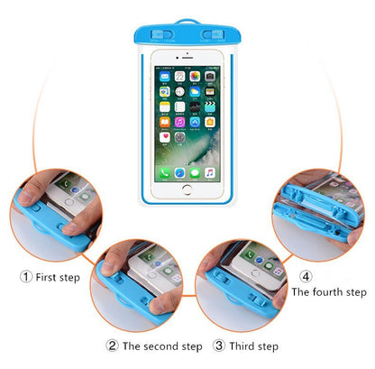 Waterproof Case for Samsung Galaxy s8 J5 s4 s5 s6 s7 Grand Prime Case Underwater Luminous Pouch Cas - PhoneStyle